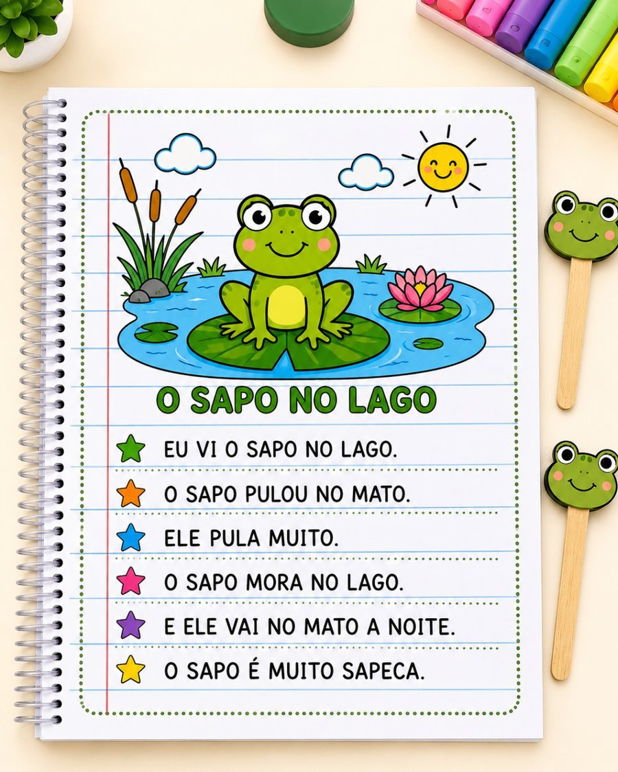 Atividade O Sapo no Lago